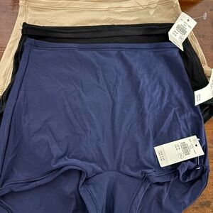 Aerie Women's Panties - Black, Navy, and Tan